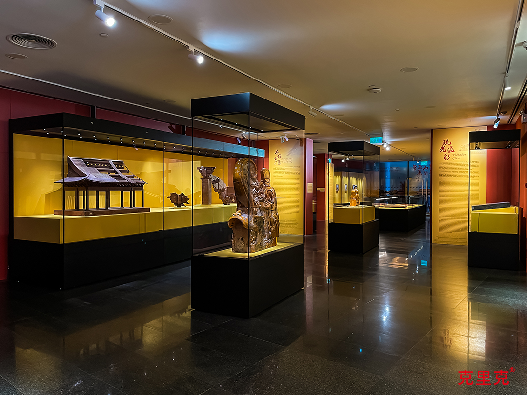 紫禁城建筑保護展_克里克展柜